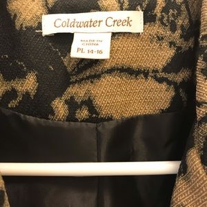 Coldwater Creek Jackets & Coats - Ladies Blazer by Coldwater Creek Petite Large Coldwater Creek Jackets & Coats - Ladies Blazer by Coldwater Creek Petite Large